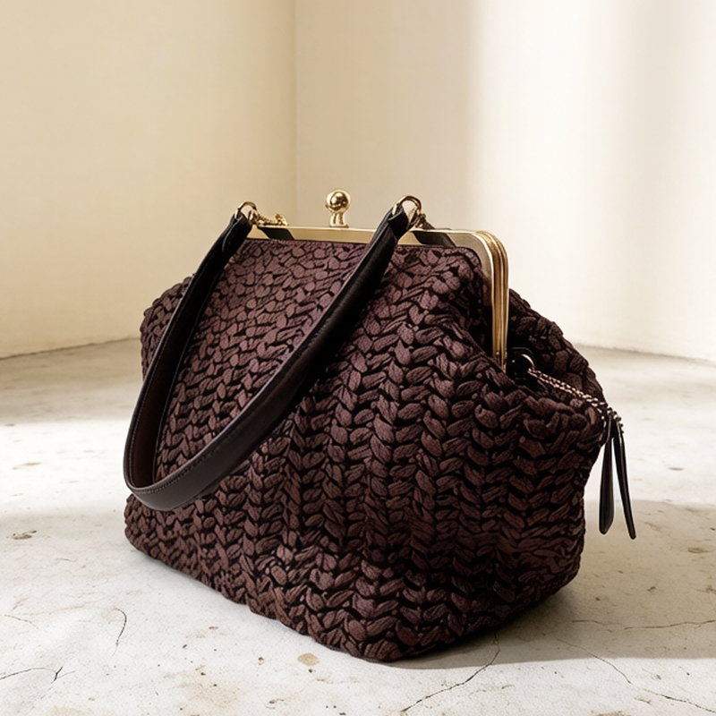 Luxury Bag Collection - Borse da Spiaggia in Rafia Intrecciate