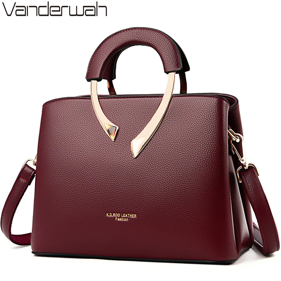 Luxury Bag Collection - GENUINE VANDERWAH Borsa casual in pelle