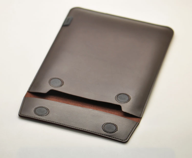 Briefcase Leather Slim - Manicotto della copertura del sacchetto della