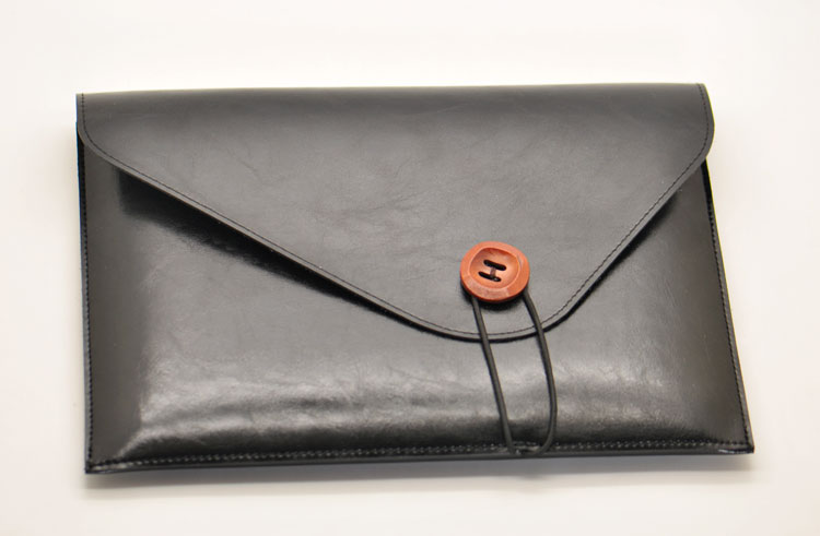 Briefcase Leather Slim - Cartella di Stile Manicotto Della Copertura