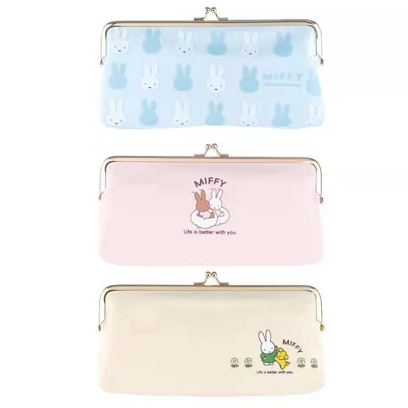 Luxury Bags Edit - Astuccio Portamatite Dorato Miffy, Scatola Portapenne