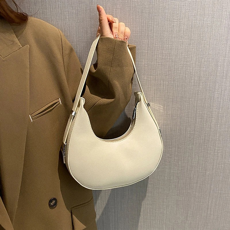 Luxury Bag Collection - Borsa Sottospalla da Donna in Pelle