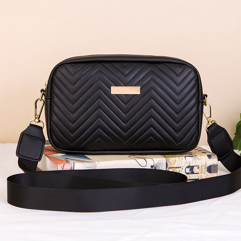 Wristlet Wallet Zipper - Borsa a Tracolla Minimalista e Alla