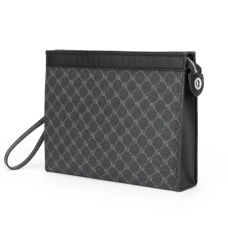 Wristlet Wallet Zipper - Nuovi uomini pochette borse portafogli uomo
