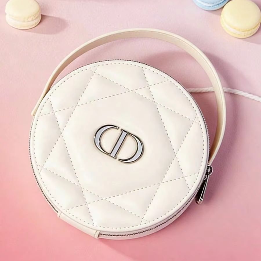 Luxury Bags Dior - Borsa Christian Dior, lussuosa pochette rotonda