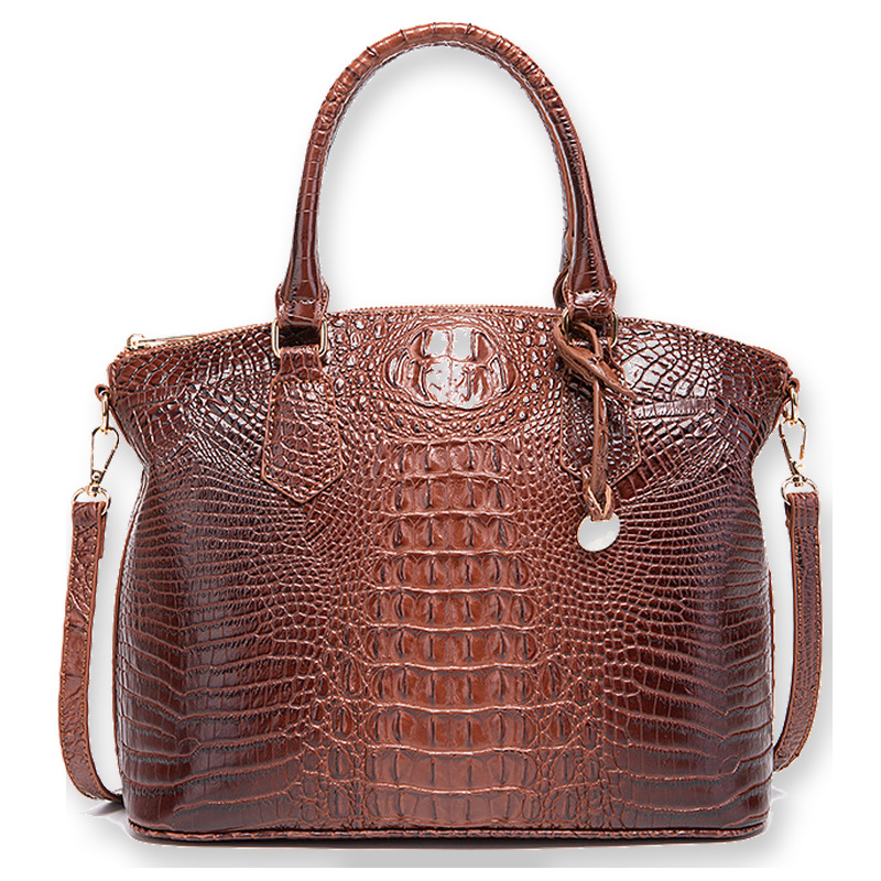 Structured Handbag Top Handle - Borsa a Mano Vintage da Donna