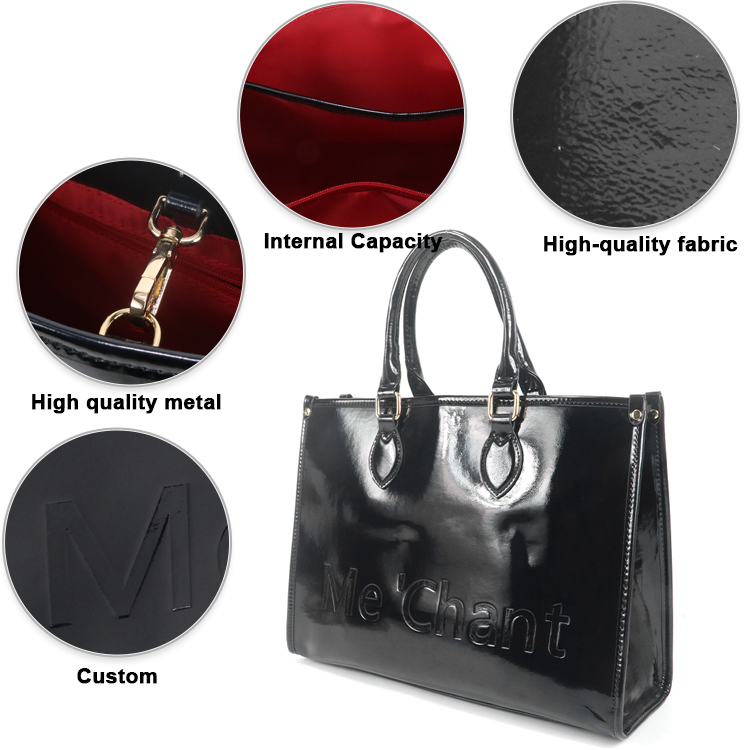 Borsa Tote da Donna Nera Lucid - Structured Handbag Top Handle recensione e prezzo