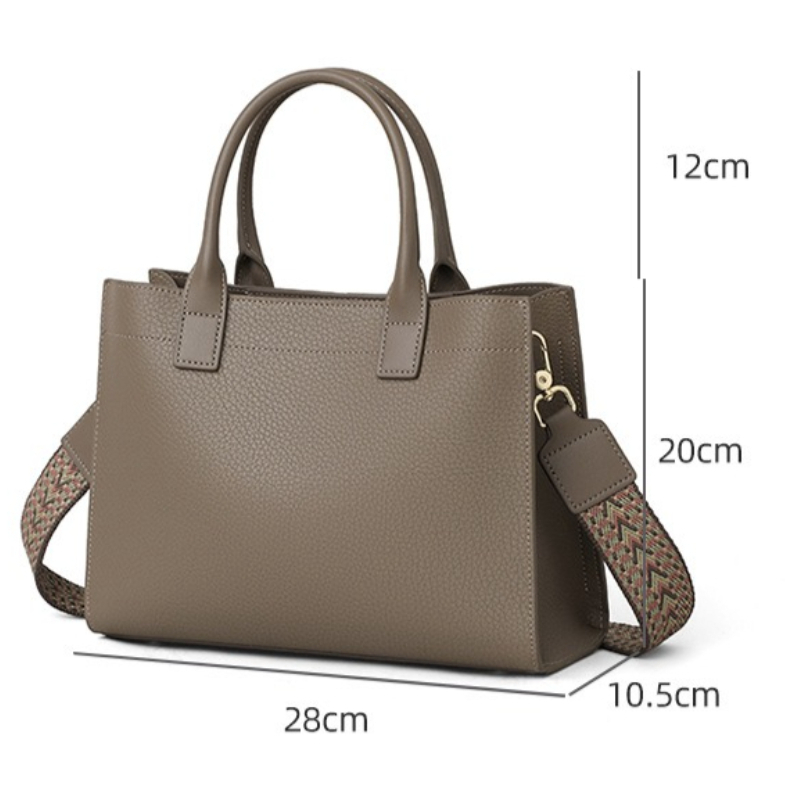 Borsa a Tracolla in Vera Pelle - Structured Handbag Top Handle recensione e prezzo