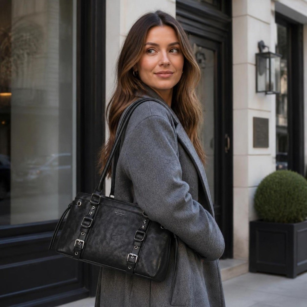 Nuova Borsa a Mano da Donna da - Structured Handbag Top Handle recensione e prezzo