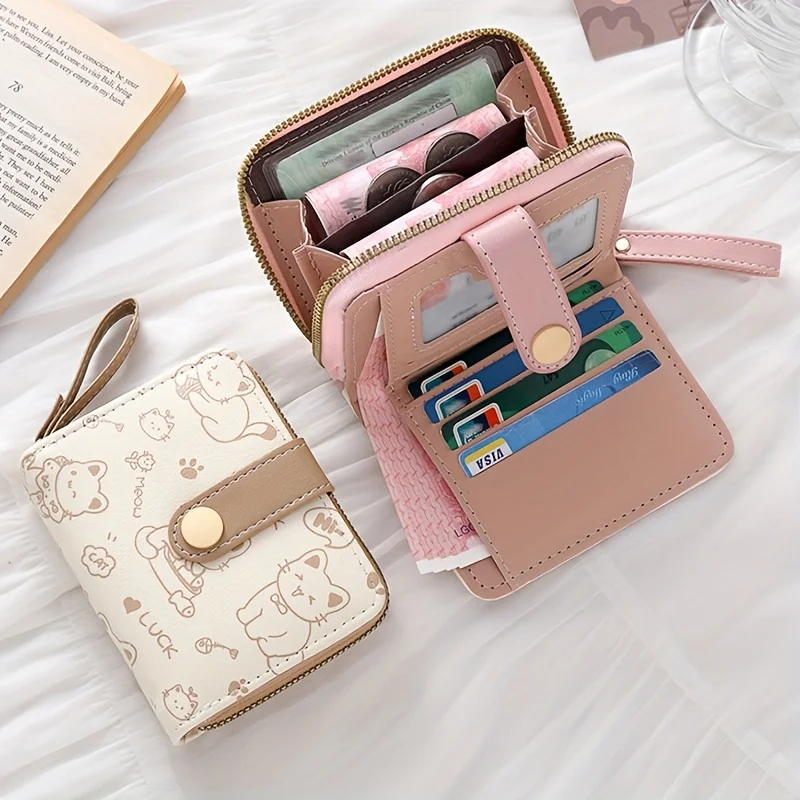 Portafoglio da donna con stamp - Wristlet Wallet Zipper recensione e prezzo