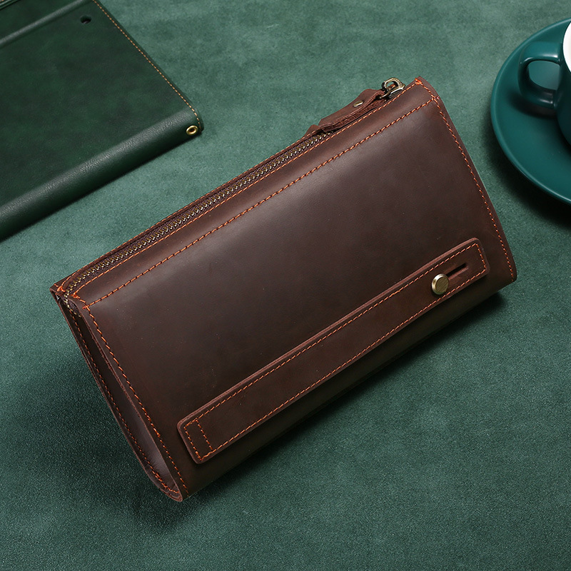 Pochette da uomo, borsa a mano - Wristlet Wallet Zipper recensione e prezzo