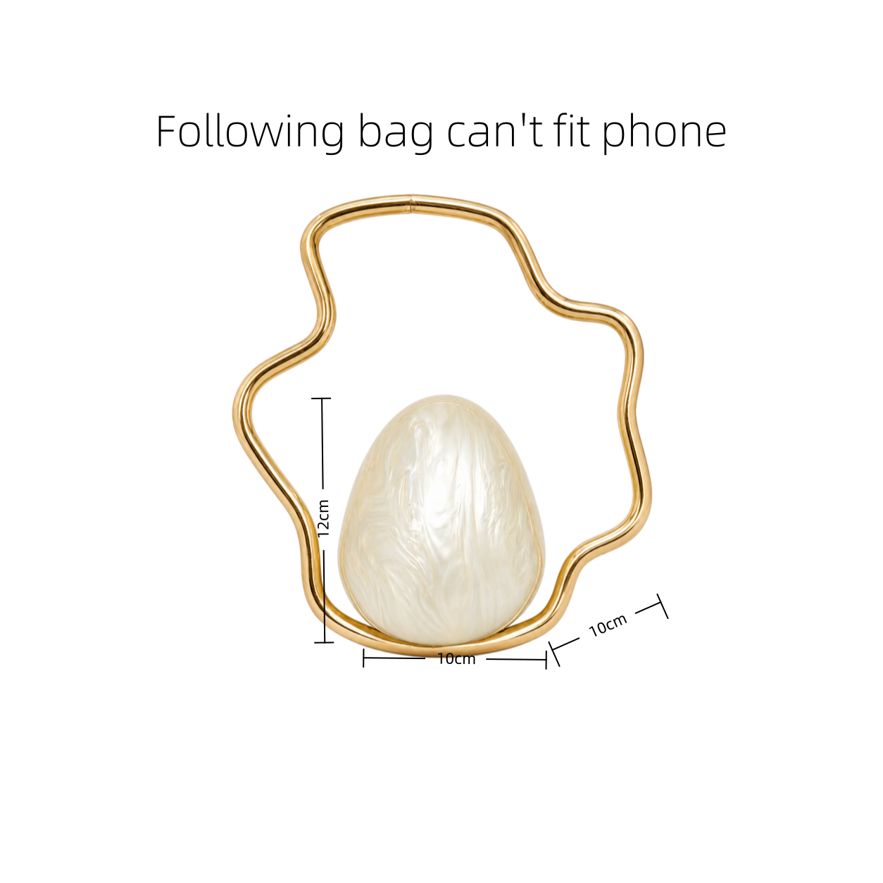 Mini Borsa a Uovo in Acrilico  - Luxury Bag Collection recensione e prezzo