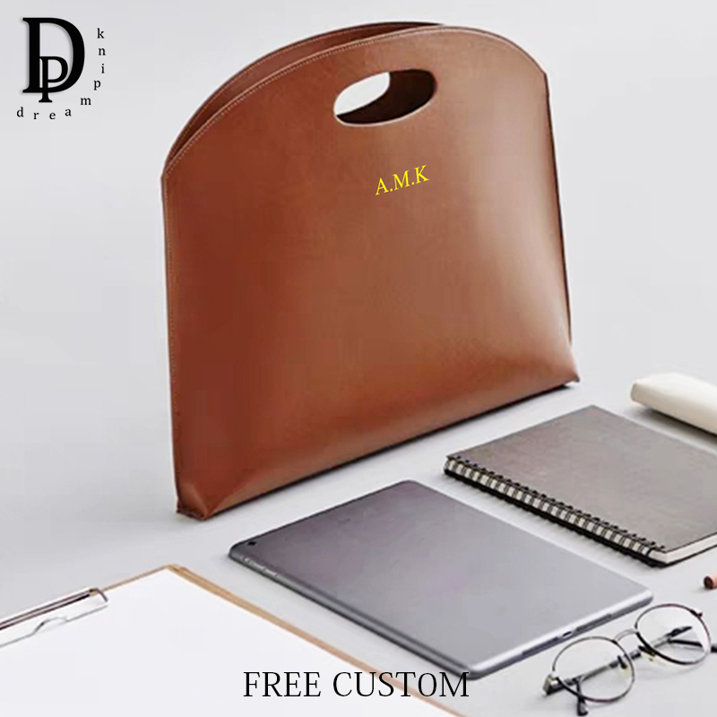 Borsa per laptop con iniziali  - Briefcase Leather Slim recensione e prezzo