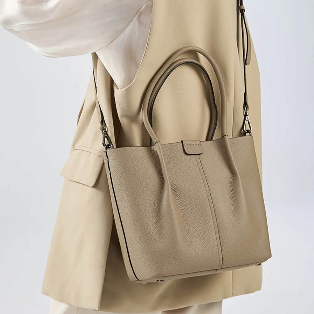 Borsa a tracolla in vera pelle - Structured Handbag Top Handle recensione e prezzo