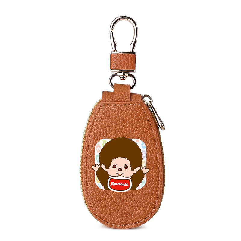 1 pz Portachiavi in Pelle MONC - Wristlet Wallet Zipper recensione e prezzo