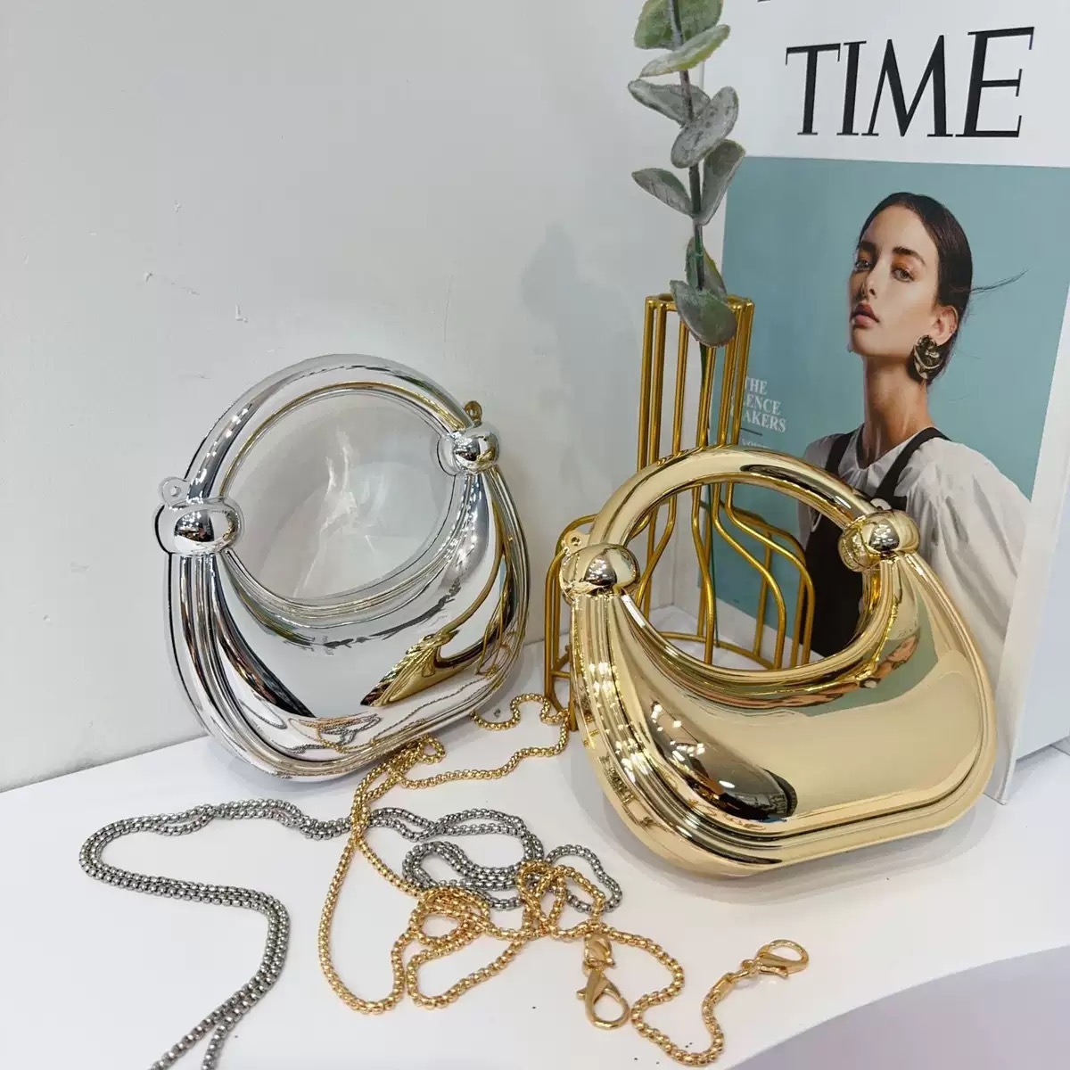 Mini borsa da sera dorata Bors - Luxury Bag Collection recensione e prezzo