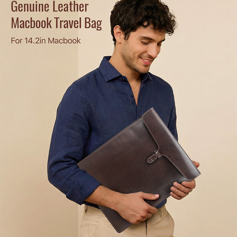 Custodia per Laptop in Vera Pe - Briefcase Leather Slim recensione e prezzo