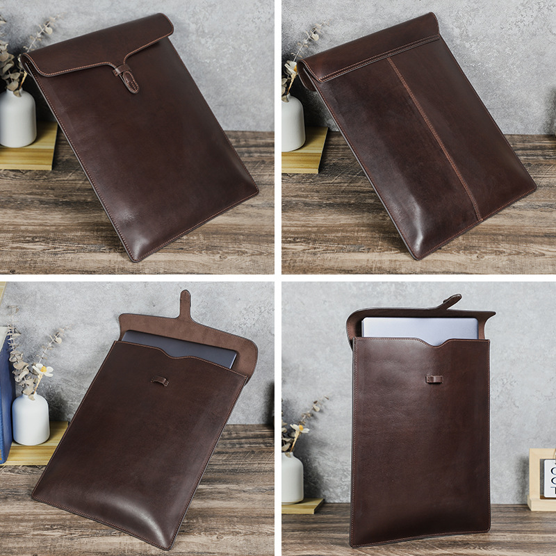 Custodia per Laptop in Vera Pe - Briefcase Leather Slim recensione e prezzo