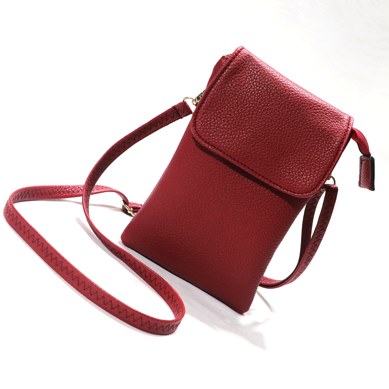 Borsa a Tracolla in Pelle per  - Wristlet Wallet Zipper recensione e prezzo
