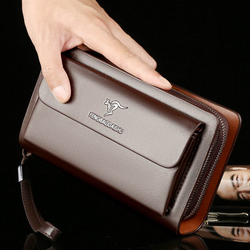 Portafogli da Uomo alla Moda,  - Wristlet Wallet Zipper recensione e prezzo