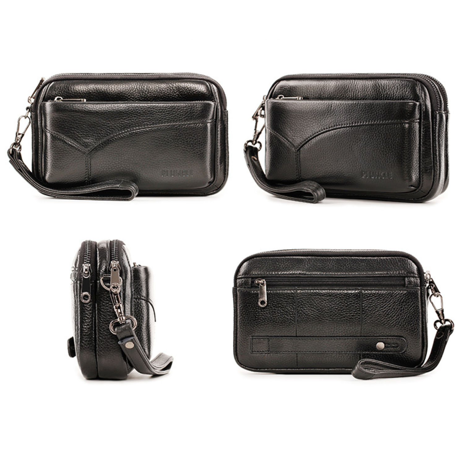 Borsa a Mano da Uomo in Vera P - Wristlet Wallet Zipper recensione e prezzo