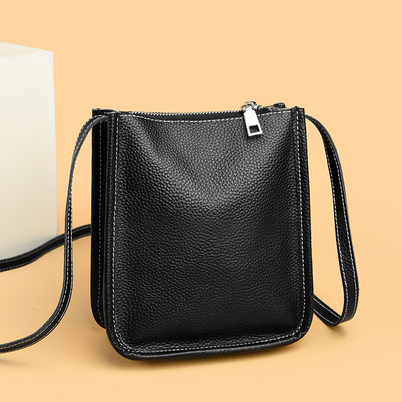 Borsa a Tracolla in Vera Pelle - Wristlet Wallet Zipper recensione e prezzo