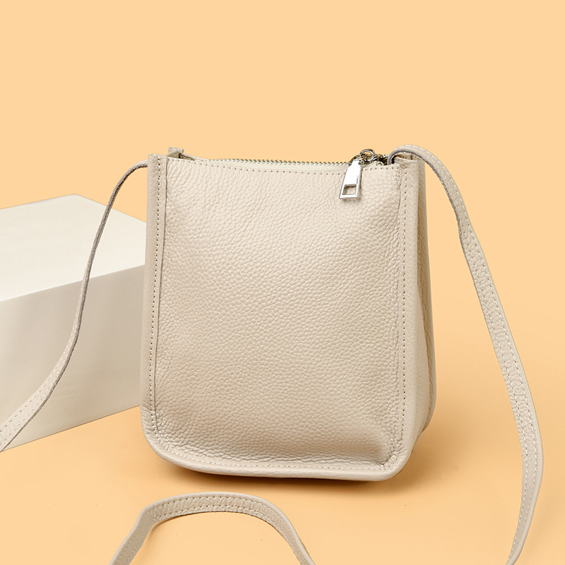 Borsa a Tracolla in Vera Pelle - Wristlet Wallet Zipper recensione e prezzo