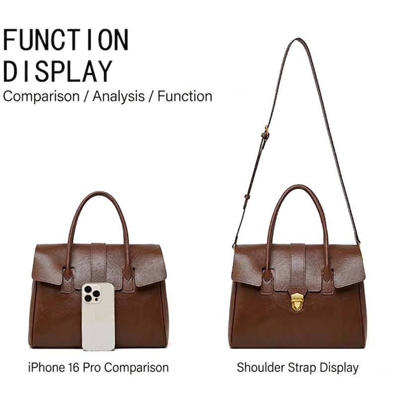 BURMINSA Borse con manico supe - Structured Handbag Top Handle recensione e prezzo