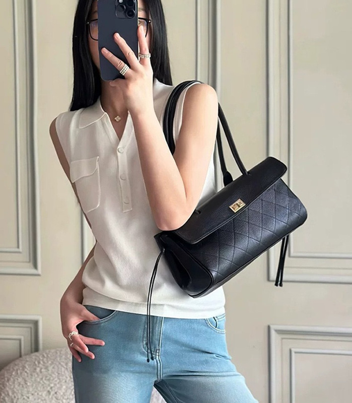 CLAREGQI 2026 Nuova Borsa a Sp - Structured Handbag Top Handle recensione e prezzo